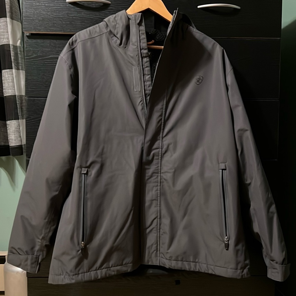 Women’s Ariat Rebar Stormshell Logo Waterproof Jacket